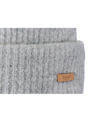 heather grey cuffed beanie